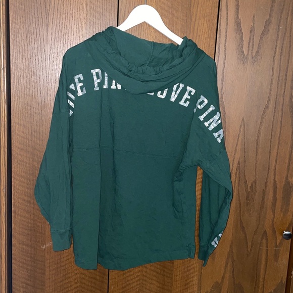 Green PINK Hoodie - Picture 3 of 8